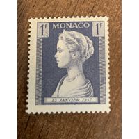 Монако 1957. Принцесса Каролина. Стандарт. Марка из серии