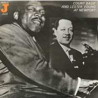 AMIGA JAZZ, Count Basie and Lester Young At Newport, LP 1982