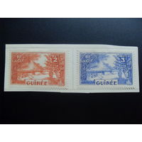 Франция. Французские колонии (Гвинея) 1938 Mi:FR-GU 128,129