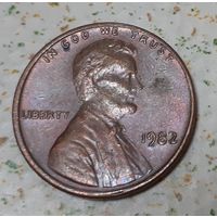 США 1 цент, 1982 Lincoln Cent Без отметки монетного двора (15-8-15)