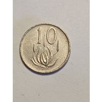 ЮАР 10 центов 1986 года