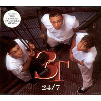 3T - 24/7-1996,CD, Maxi-Single,Made in UK.