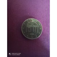 10 евроцентов 2002, Германия,А