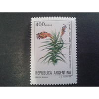 Аргентина 1982 Цветы 400 песо