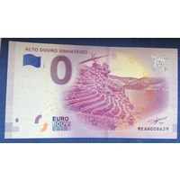 Банкнота 0 евро сувенирная Португалия виноградники