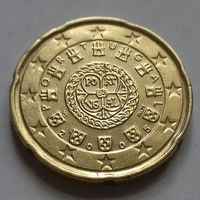 20 евроцентов, Португалия 2005 г., AU