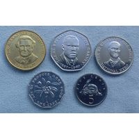 Ямайка, 1991-1993 (5 монет)