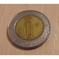1 песо Мексика 2001 г.в.