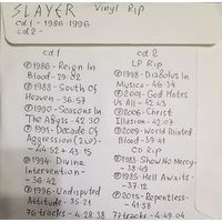 CD MP3 SLAYER - 2 CD - Vinyl Rip (оцифровки с винила)