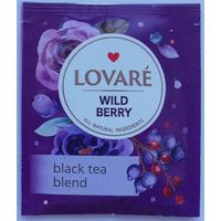 Чай Lovare Дикие ягоды (черный с ароматом лесных ягод) 1 пакетик