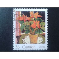 Канада 1987 Рождество, цветы