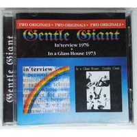CD Gentle Giant – In'terview + In A Glass House