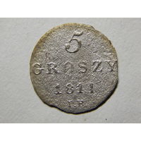 Польша 5 грошей 1811г.Варшавское герцогство