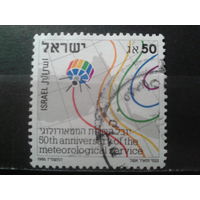 Израиль 1986 Спутник Михель-1,5 евро гаш