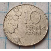 Финляндия 10 пенни, 1993     ( 2-2-8 )