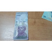 1 000 боливаров  2017 года Венесуэлы с рубля 56055076