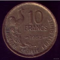 10 Франков 1953 год Франция