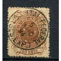 Бразилия - 1890/1894 - Южный Крест 700R (1894) - [Mi.92] - 1 марка. Гашеная.  (Лот 42AU)