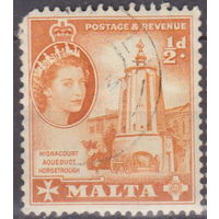 Архитектура Елизавета II Известные личности Люди Мальта 1956 год Лот 2