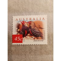 Австралия 2001. Птицы. Painted Firetail