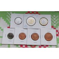 Босния и Герцеговина набор монет 5, 10, 20, 50 феннингов, 1, 2, 5 марок, Proof.