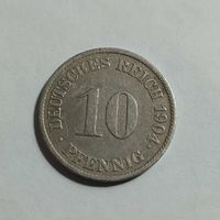 10 пфеннигов 1904 J Германия