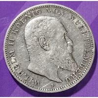 3 марки 1909 г  Германия  Вюртемберг