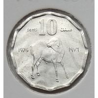 Сомали 10 центов 1976 г. В холдере