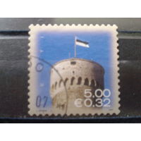 Эстония 2007 Гос. флаг на башне 14 века