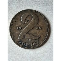 2 форинта Венгрия 1974