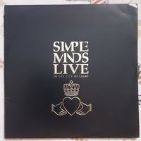 SIMPLE MINDS - 1987 - LIVE IN THE CITY OF LIGHT (EUROPE) 2LP + BOOKLET