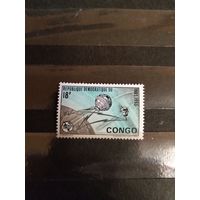 1965 Конго космос самая дорогая марка серии чистая клей (5-1)