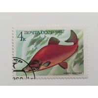 1983 СССР. Рыбы. Нерка красная
