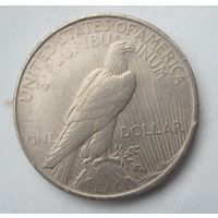США 1 доллар 1922, серебро   .32-389