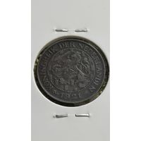 Нидерланды 1 цент 1921 г