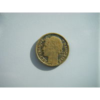 Франция 1 франк 1938г.