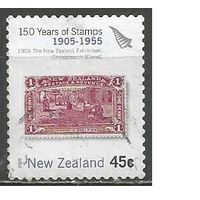 Новая Зеландия. 150 лет маркам страны. 2005г. Mi#2250.