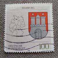 Германия 1992. Герб Гамбурга