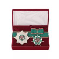 Комплект Знак и звезда ордена Османие - Османская империя в подарочном футляре