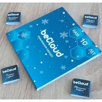 Упаковка от новогоднего шоколада BeCould