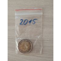 Андорра 2015 год 2 евро. UNC