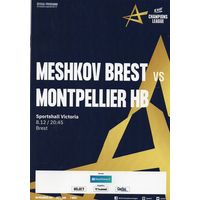 Мешков Брест - Монпелье Франция 8.12.2021. Лига чемпионов.