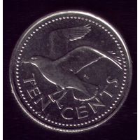10 центов 2003 год Барбадос