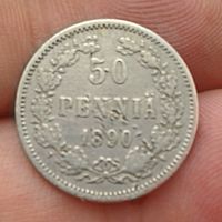 50 пенни 1890 г.