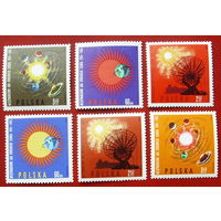 Польша. Космос. ( 6 марок ) 1965 года. 5-11.