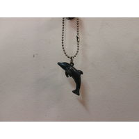 Брелок,статуэтка, дельфин ,металл 1960-х
