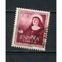 Испания - 1952 - Международный Евхаристический Конгресс 90C - [Mi.1008] - 1 марка. Гашеная.  (Лот 12DY)-T2P8