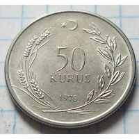 Турция 50 курушей, 1976      ( 3-4-4 )
