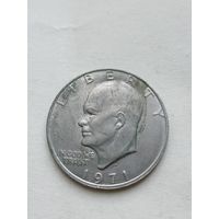 США 1 доллар 1971г