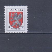 [221] Латвия 1994. Герб города. MNH